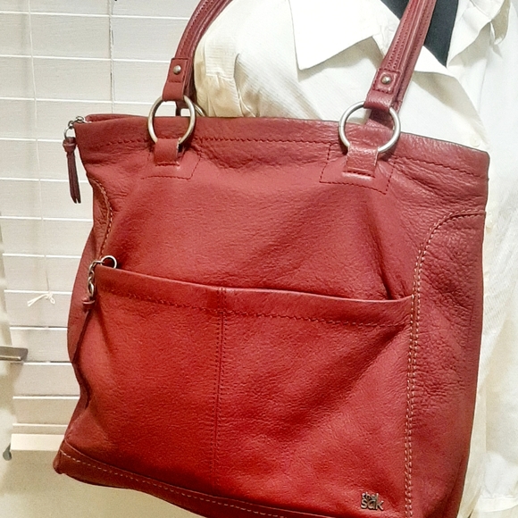 THE  SAK handbag Red  should bags - Picture 5 of 10